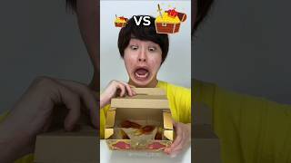 Big Gold Box Vs Small Gold Box Eating Challenge 🤣shortstrendingytshortfoodchallengeviral [upl. by Brenan]