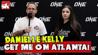 Danielle Kelly hopes to land on US card after Fight Night 24  ONE Championship [upl. by Nedrob]