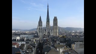 Cathédrale NotreDame de Rouen  les cloches de volée  le carillon  le plenum [upl. by Aihsenor3]