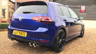 2017 MK7 Golf R  Full Turbo Back Cobra Exhaust  Sports Cat  Non Resonated amp Valved Cat Back [upl. by Latimore]