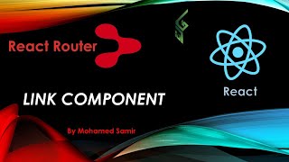 49 Link Component In React Router In React  React بالعربي [upl. by Adriaens162]