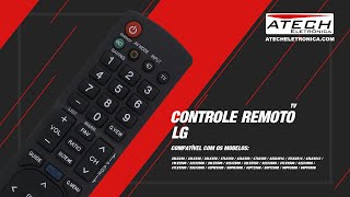 Controle Remoto TV LG 42LK451C 780456 [upl. by Notsirhc]