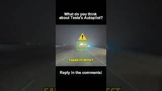 Tesla Autopilot FAILS to Detect Emergency Vehicle 🚘⚡🔥 shorts [upl. by Diley33]