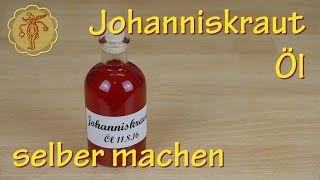 JohanniskrautÖl selber machen  Kaltauszug [upl. by Yarahs]