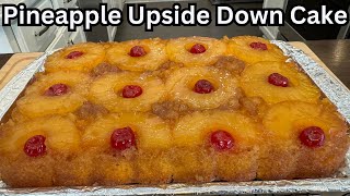 Pineapple Upside Down Cake For The Holiday [upl. by Marilou]