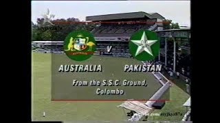 Match Highlights  Pakistan Vs Australia  Singer world Series 1994 [upl. by Wojak938]