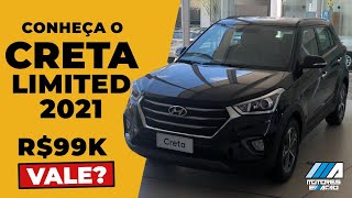 Novo Hyundai Creta Limited 2021  Lançamento  Review  motoreseacao [upl. by Yesdnyl]