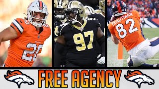 Denver Broncos Free Agency Day 2 [upl. by Naerad]