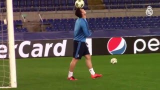 Kovacic showcases his skills in training at Romas Stadio Olimpico [upl. by Foote]