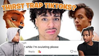 THIRST TRAP TIKTOKS Larray Reaction [upl. by Dihgirb]