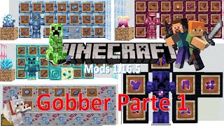 Minecraft 009 Mods GOBBER PARTE 1 [upl. by Esihcoc]