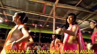 লৰা ৰাস  Part 2  RASALILA PERFORMED BY GENTS 2017 [upl. by Elleunamme]