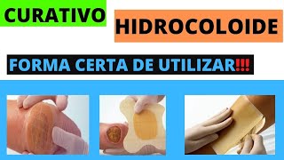 ✅Curativo hidrocoloíde Curativos e coberturas para tratamento de feridas Cobertura hidrocoloide [upl. by Sivert]