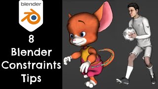 8 Blender Constraints Tips [upl. by Cheadle]