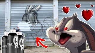 GRAFFITI INDUSTRIAL WASTELAND BUGS BUNNY [upl. by Marcia]