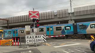 Warrigal Rd Level crossing ParkdaleMentoneremoved [upl. by Eartha]