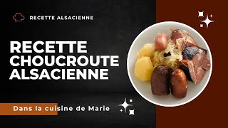 CHOUCROUTE RECETTE ALSACIENNE 😋 [upl. by Flavian]