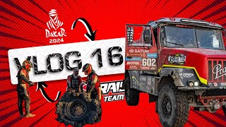 DAKAR Instaforex Loprais Praga Team  VLOG 16 [upl. by Naesal225]