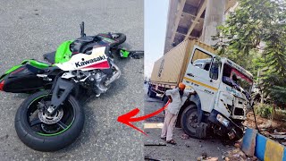 Top 10 Kawasaki ZX10R Crashes In INDIA    Part 2 [upl. by Niawtna]