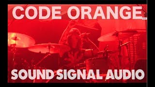 CODE ORANGE  live HQ at The Marquee FULL SET  SOUND SIGNAL AUDIO [upl. by Barty]