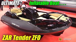 2017 ZAR Tender ZFO Inflatable Boat  Walkaround  2016 Salon Nautique Paris [upl. by Nemraciram]