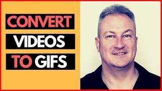 HOW TO CONVERT A VIDEO TO GIF  IN SECONDS [upl. by Monroy]