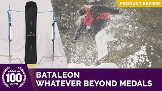 Bataleon Whatever Beyond Medals 2023 Snowboard Review [upl. by Harobed]