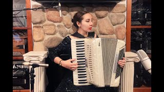 6548  Ivory Crucianelli Video Piano Accordion LM 41 120 599 [upl. by Ahsya960]