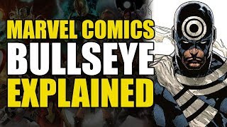 Marvel Comics Bullseye Explained [upl. by Cirderf]