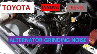 alternator pulley noise innova applicable to other unit [upl. by Priest]