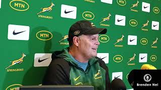 SPRINGBOKS Rassie Erasmus on why JanHendrik Wessels is with the Bok squad [upl. by Segalman]