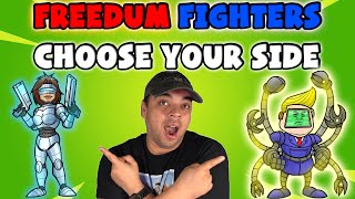 Freedum Fighters Token Review  Choose YOUR Side [upl. by Lauder341]