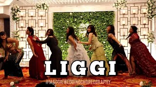 This Bridesmaids Dance Will Keep You Hooked  Wedding Dance  Liggi  Ritviz  Maggie Wedding Chore [upl. by Kurth]