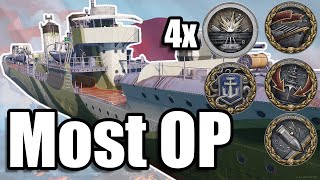 The Most OP Ship In World of Warships Legends [upl. by Irol1]