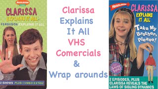 Clarissa Explains it All  Commercials amp Wrap Arounds  19941995  Vintage VHS [upl. by Fritts]