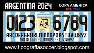 Tipografía Argentina 2024 FREE DOWNLOAD [upl. by China]