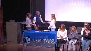 Bronxville Fall Sports Awards  November 2024 [upl. by Nanor37]