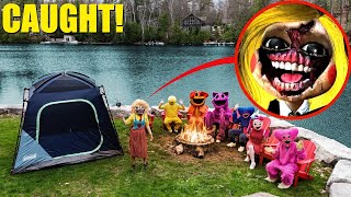 MISS DELIGHT AND THE SMILING CRITTERS GO CAMPING POPPY PLAYTIME SCARY CAMP STORY [upl. by Karyn464]