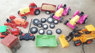 Remote Control Mini Tractor Making in tamil  Mini tractor video [upl. by Killy794]