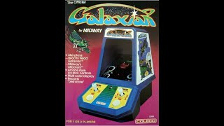 Coleco Galaxian 1981 Mini Arcade Tabletop with 3 games From my Collection [upl. by Dorr185]