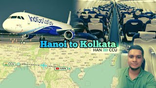 Hanoi to Kolkata by indigo airlines flight  Sign Vlogger [upl. by Adnik499]