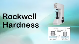 Rockwell Hardness Test  HRC Indentation Hardness Testing Method  Mechanical Engineering [upl. by Standush]