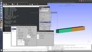 GMSH Calculix Static Analysis with two different materials [upl. by Fleurette912]