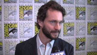 Comic Con 2013  Hannibal  Hugh Dancy Interview [upl. by Wolgast]