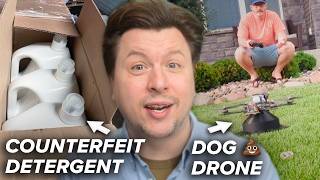 😵‍💫 Weird Week in Review Dog 💩 Drone 3M Doorstop Counterfeit Detergent [upl. by Whale]