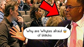 This is Why whytes are afraid of blcks A bLCK Prof WARNS WHYTE folks privelege DIMINISHING [upl. by Adnilem]