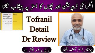 Tofranil Tablet Uses In UrduHindi  Tofranil 25 mg Tab Used For  Imipramine Hydrochloride Tablets [upl. by Eelik616]