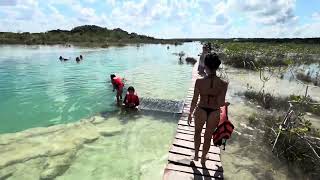 Bacalar Mexico  Rapidos Tour [upl. by Bunting]