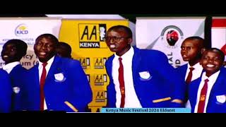 MBITA HIGH SCHOOL performing NAMISI MISAKU by FRANKO AND TIPIOK JAZZ at KMF in ELDORET 2024 EDITION [upl. by Kallman900]