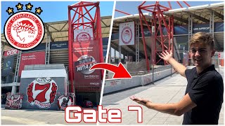 OLYMPIACOS Stadium Tour GATE 7 Experience [upl. by Learsi]